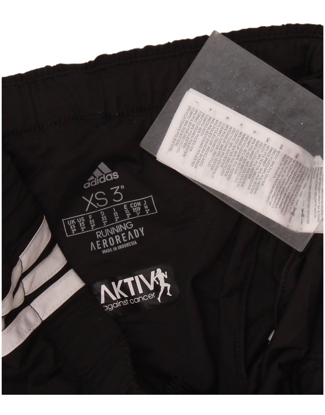 ADIDAS Womens Aeroready Sport Shorts UK 6 XS Poliéster Preto