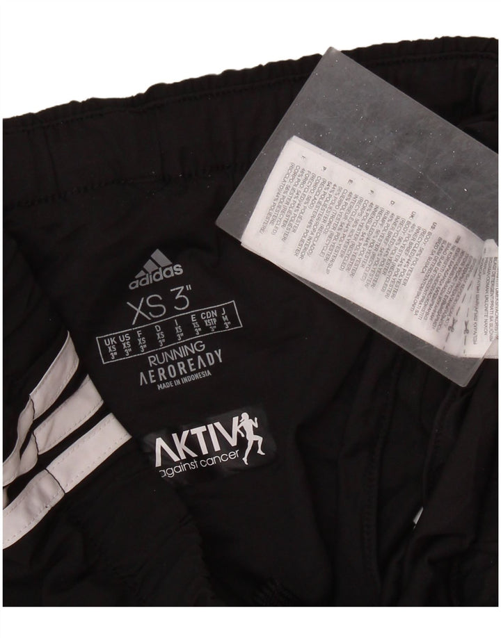 ADIDAS Womens Aeroready Sport Shorts UK 6 XS Poliéster Preto