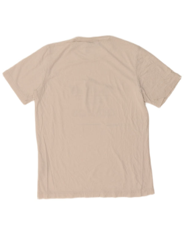 Adidas Mens Graphic T-Shirt Top Pequeno Algodão Branco