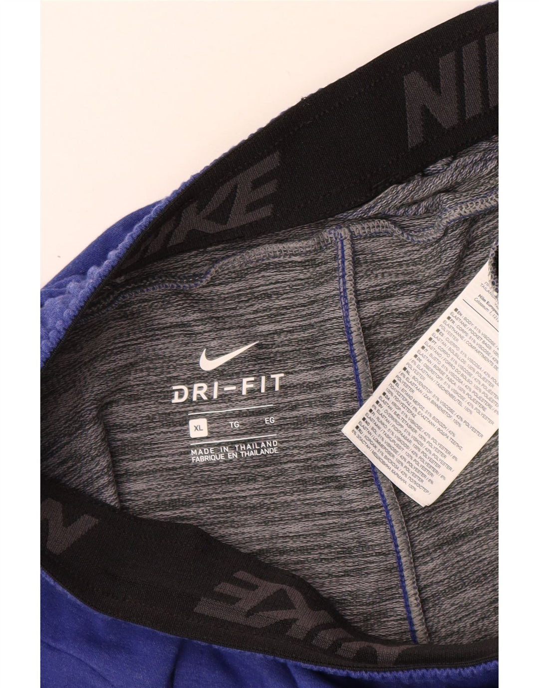 Nike Mens Dri Fit Sport Shorts XL Azul Viscose