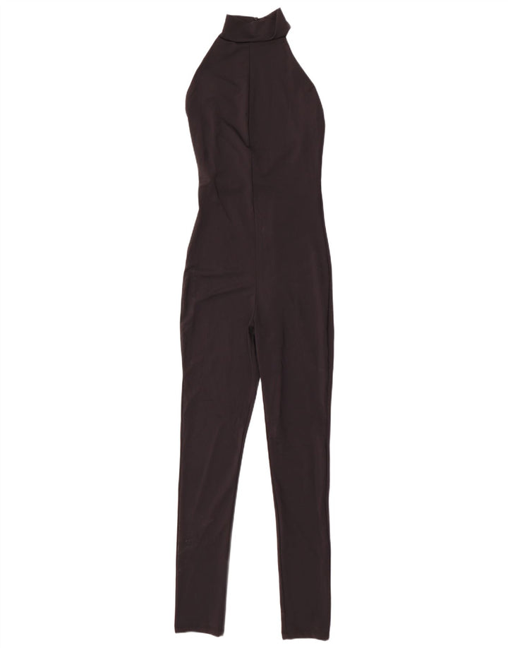 Macacão feminino Zara Halter UK 12 médio preto poliamida