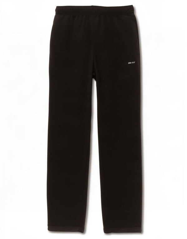 Nike Womens Dri Fit Calças de treino UK 12 Medium Black