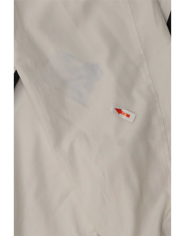 Nike Mens Tracksuit Top Jacket Pequeno Poliéster Branco Colourblock