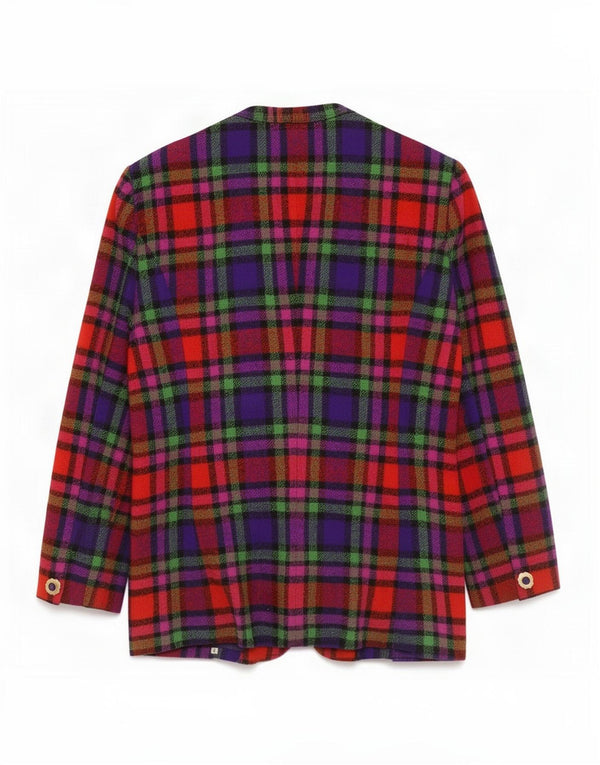 Jaqueta feminina Betty Barclay Longline Blazer UK 12 média multicolorida