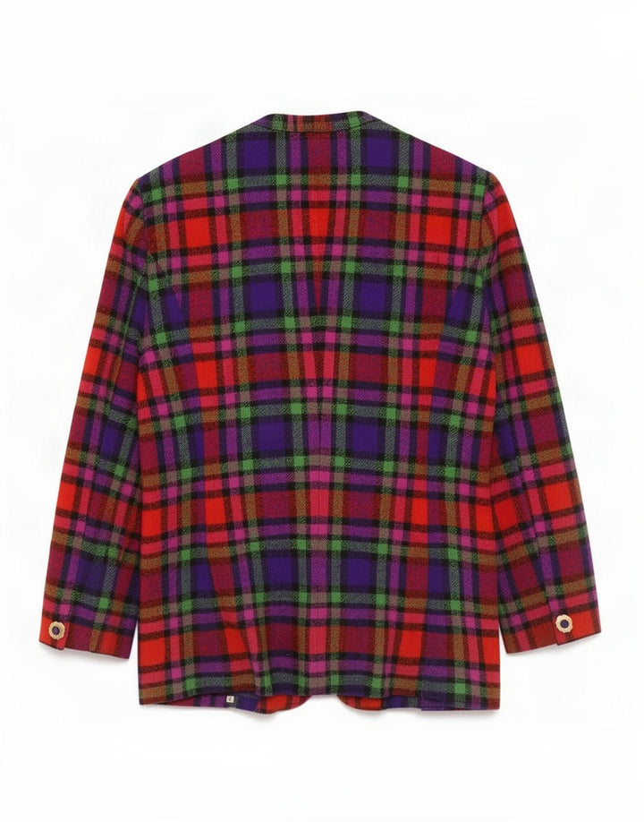 Jaqueta feminina Betty Barclay Longline Blazer UK 12 média multicolorida