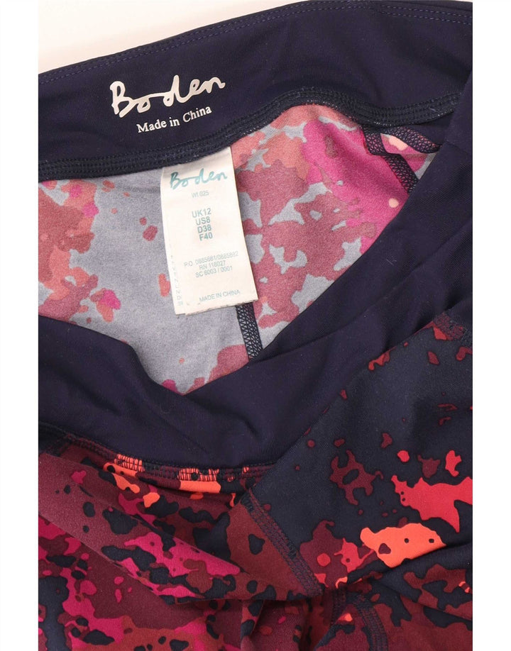Leggings femininos Boden UK 12 poliamida multicolorida média