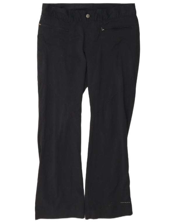 Calça de caminhada feminina Columbia Omni-Shield US 10 grande W34 L29 azul marinho