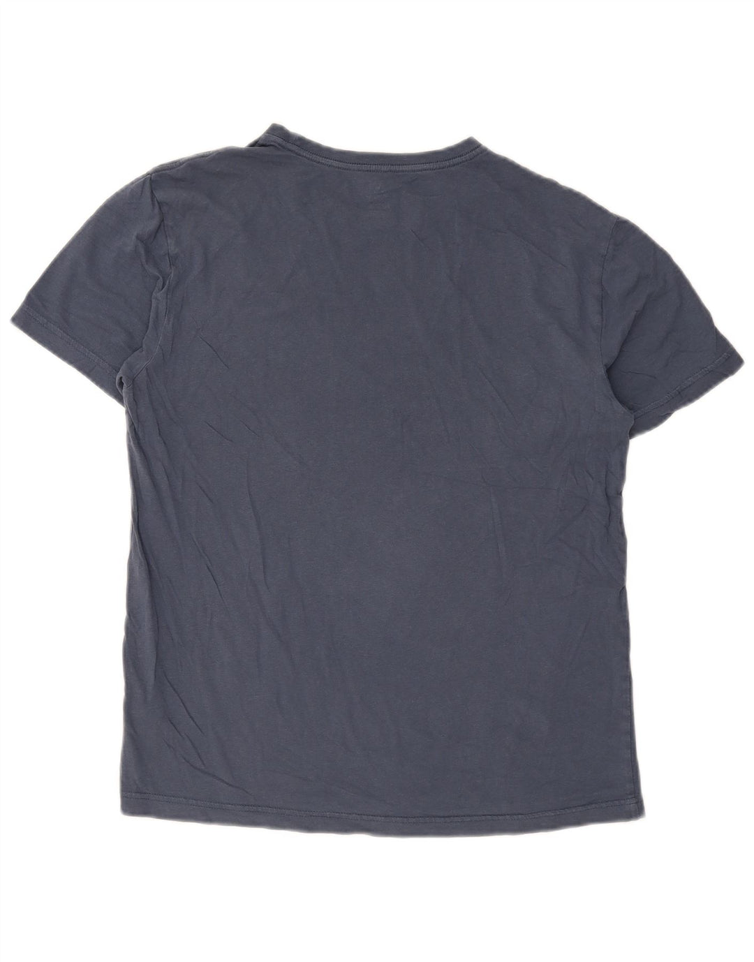 Hurley Camiseta masculina gráfica top pequeno algodão azul marinho