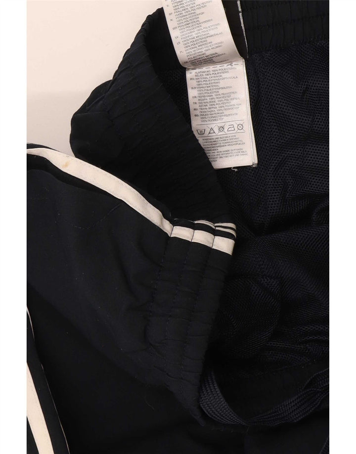 Adidas Womens Clima 365 Tracksuit Calças UK 14 Médio Azul Marinho Poliéster