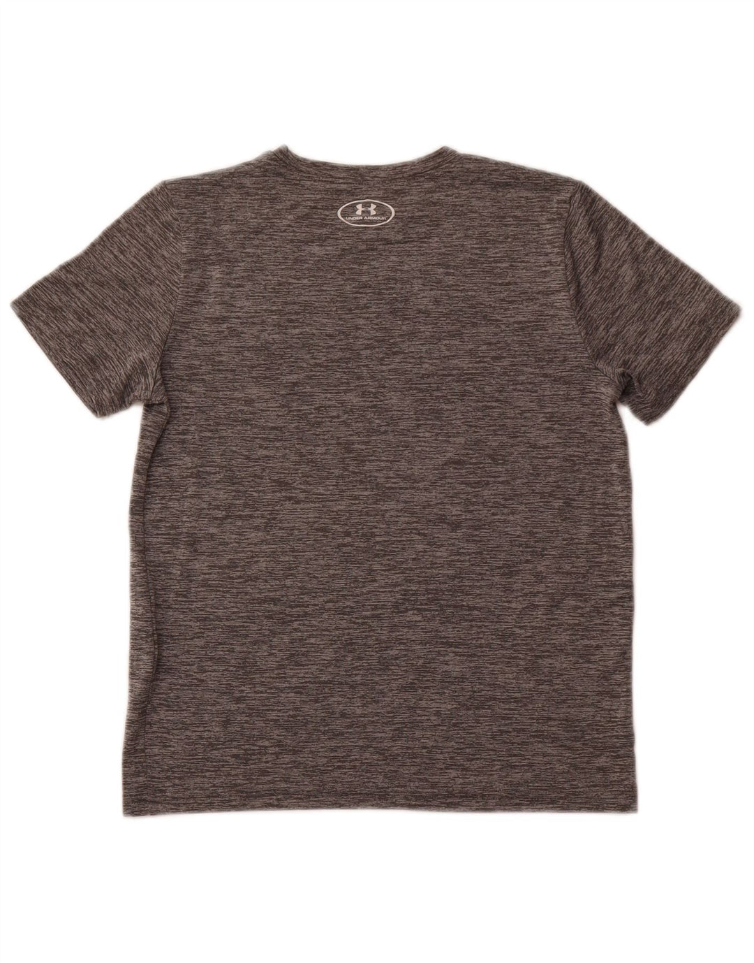 Camiseta gráfica UNDER ARMOUR Boys Heat Gear 11-12 anos grande cinza