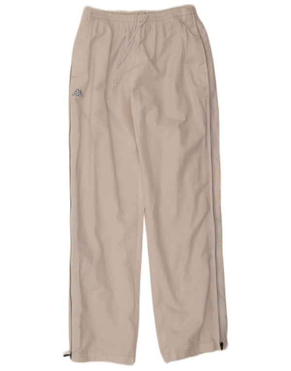 Calça de treino Kappa Boys Joggers 15-16 anos XL branco poliéster