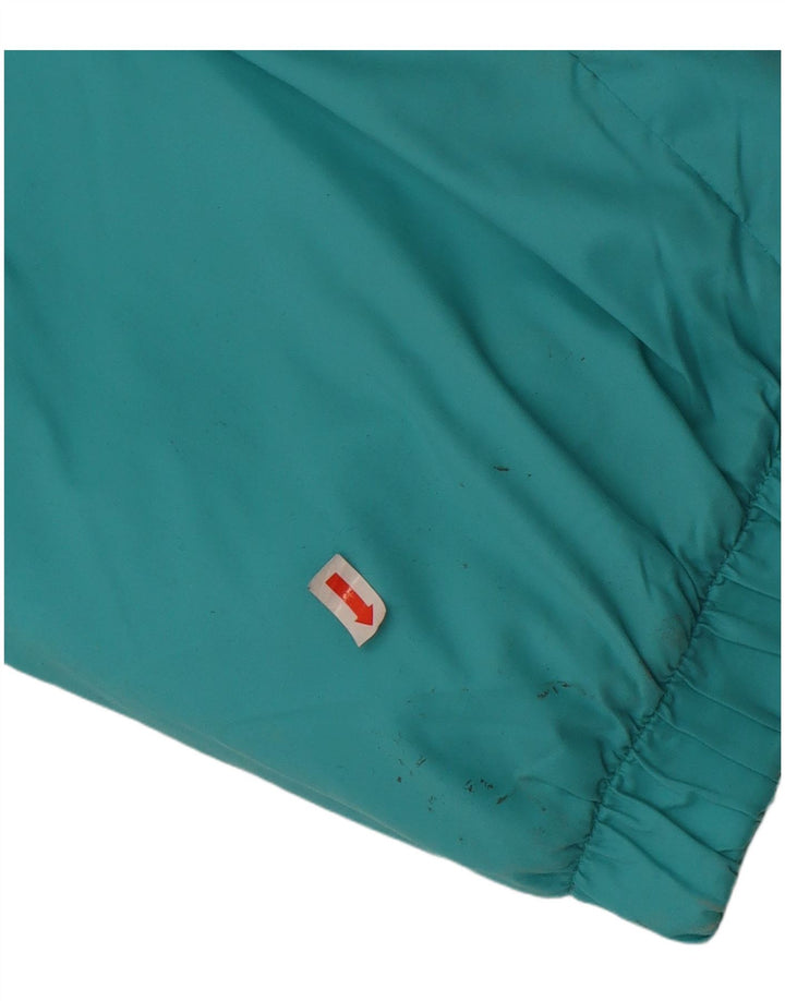 Macacão de esqui masculino vintage solto IT 46 poliamida colorblock azul pequeno