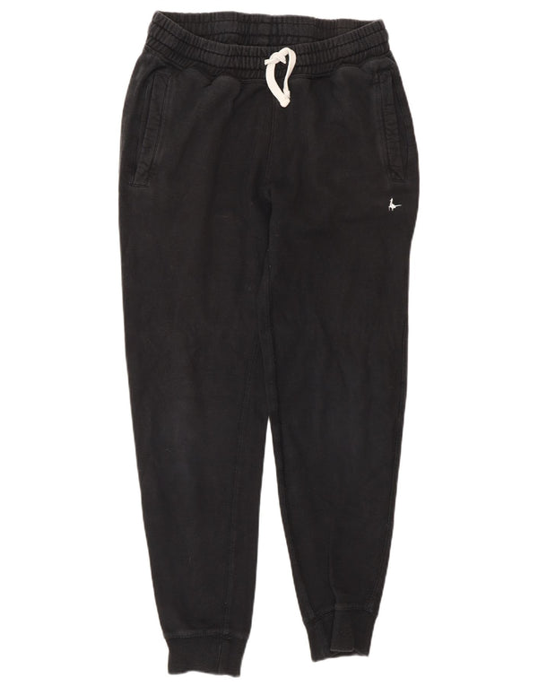 Calça de treino feminina Jack Wills Joggers UK 6 XS algodão preto