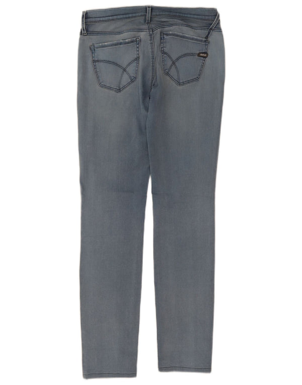 Gas Womens Jegging Jeans Skinny W25 L32 Azul Algodão