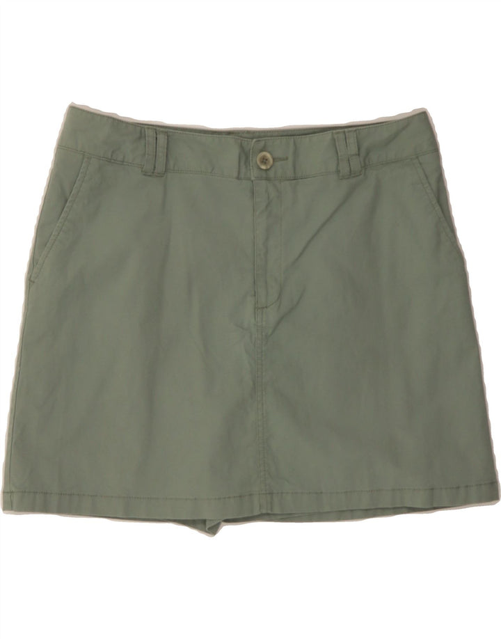 DOCKERS Womens Skort US 10 Large  Green Cotton Vintage Dockers and Second-Hand Dockers from Messina Hembry 