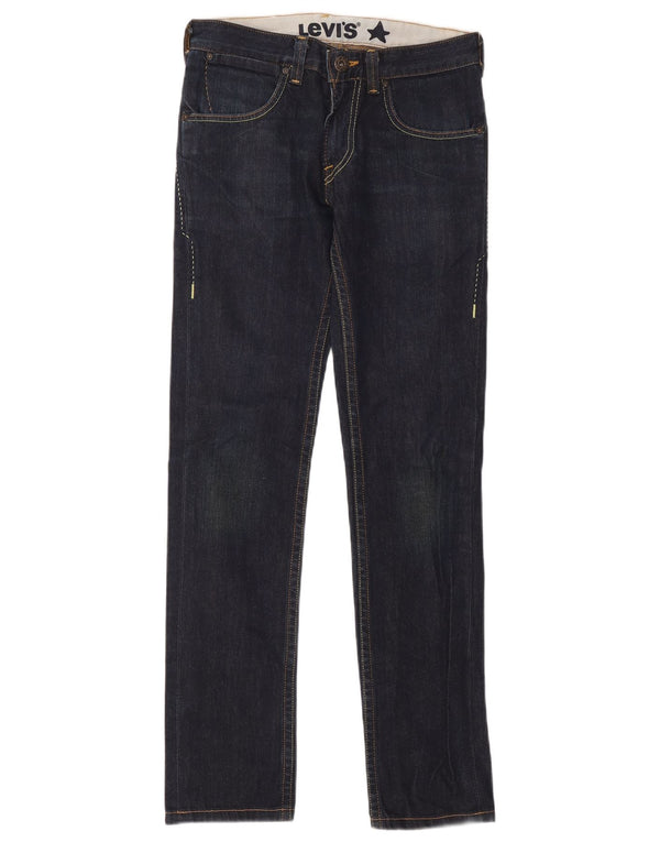 Jeans skinny feminino Levi's W30 L34 algodão azul marinho