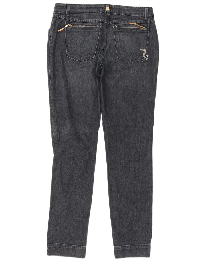 Trussardi Jeans Slim Feminino W31 L32 Azul Algodão