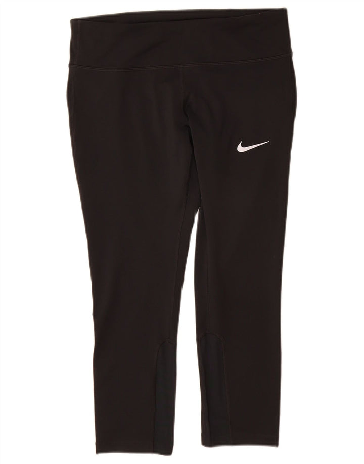 Leggings Nike Dri Fit Capri UK 12 Médio Preto