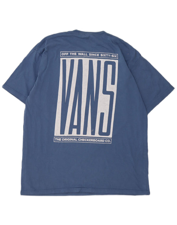 Camiseta masculina Vans Classic Fit Graphic Top XL Azul Algodão