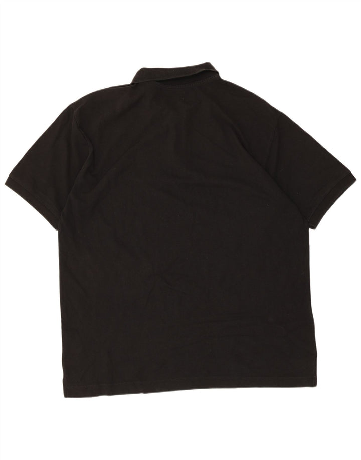 Camisa polo masculina Kappa 2XL algodão preto