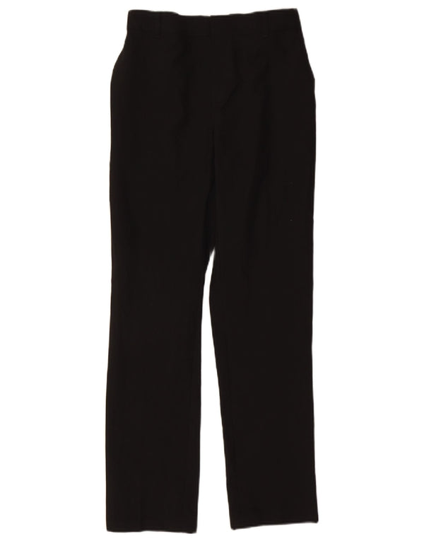 Calças de terno reto Marks & Spencer Boys 14-15 anos W26 L28 pretas