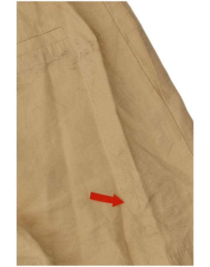 Calça quente feminina Zara Reino Unido 4 XS W24 Bege Modal