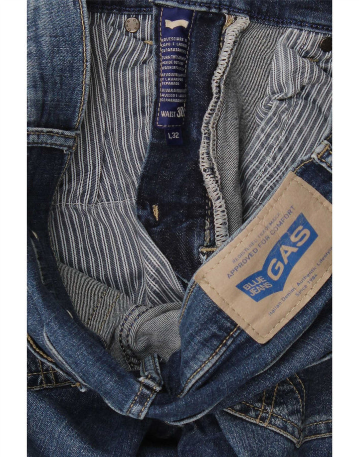 Jeans skinny feminino Gas W30 L32 azul