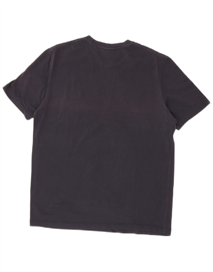 TRUSSARDI JEANS Camiseta masculina Top Médio Algodão Preto