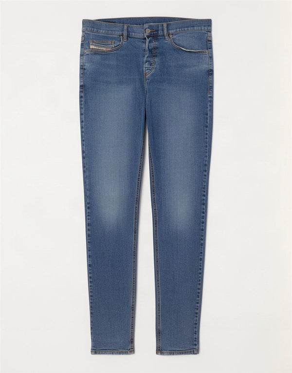 Diesel Mens Jeans Skinny W32 L33 Azul Algodão