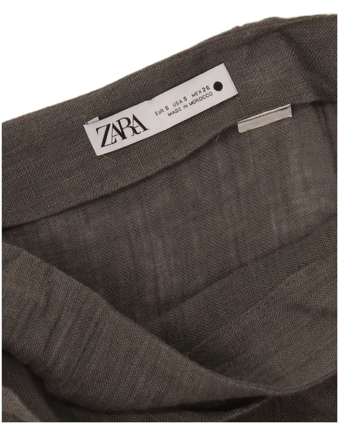 Saia feminina Zara pequena W26 cinza