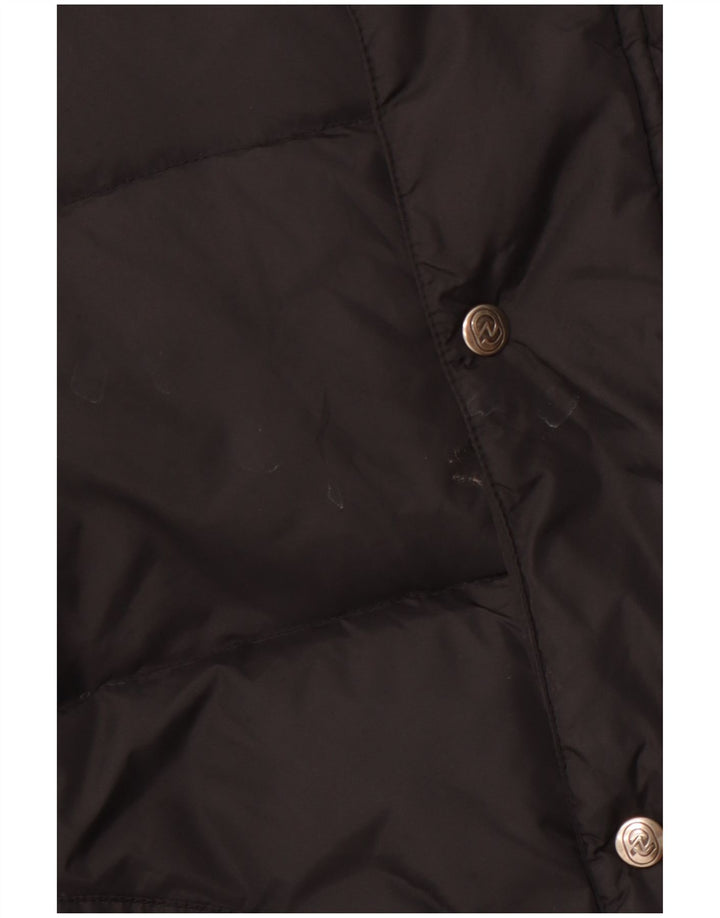Jaqueta masculina acolchoada com capuz INVICTA UK 40 grande poliamida preta