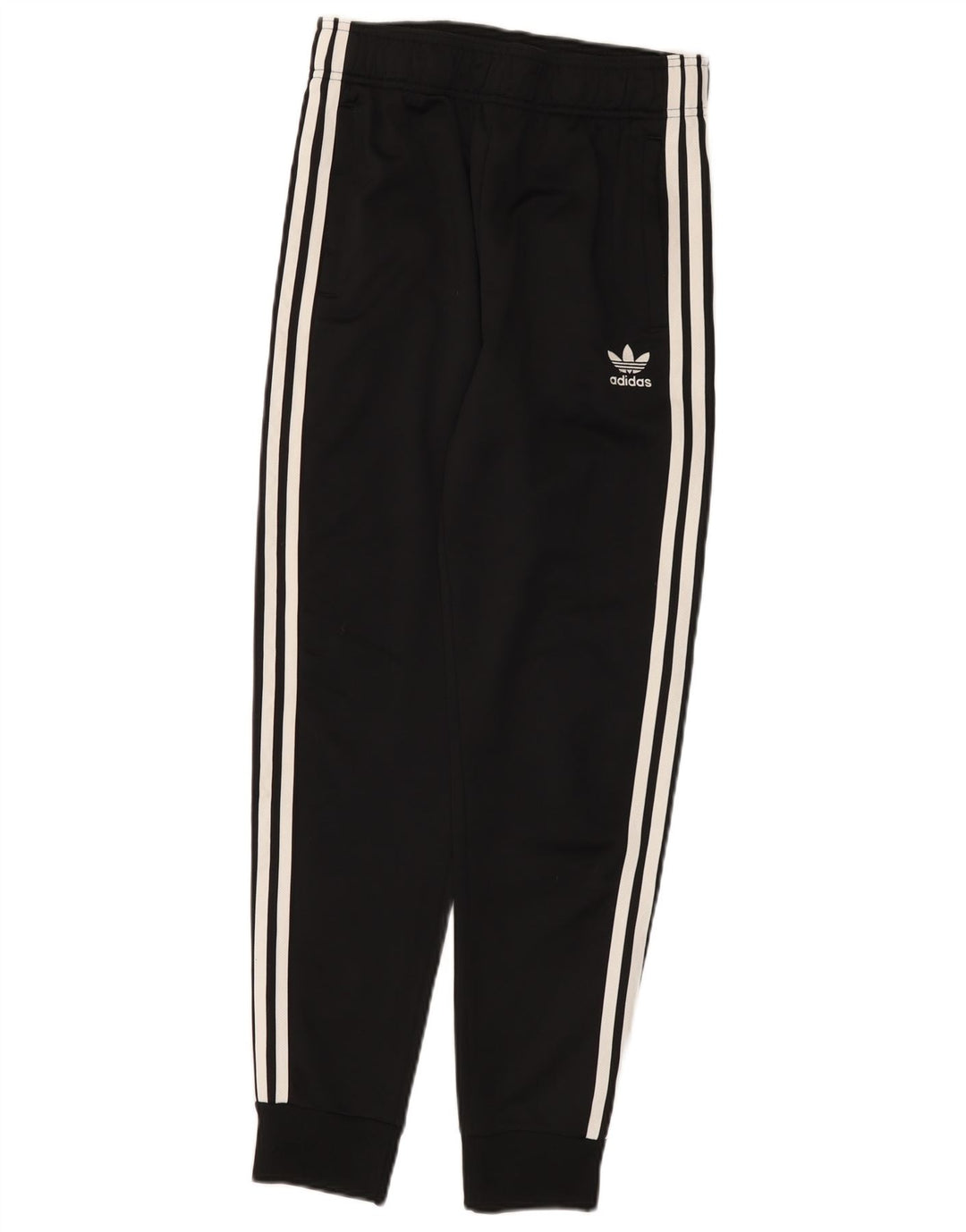 Adidas meninos calças de treino joggers 13-14 anos preto poliéster
