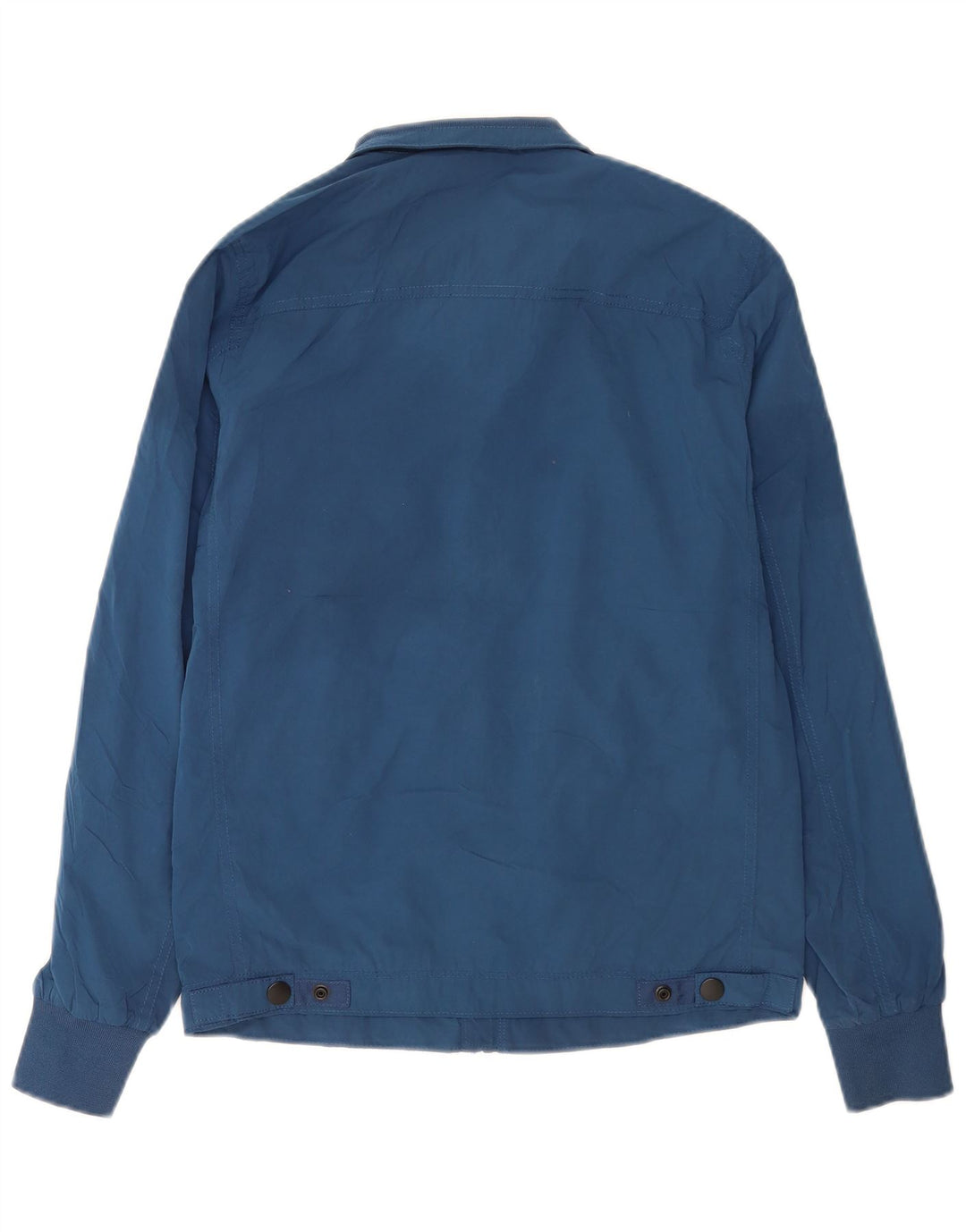 Jaqueta de chuva masculina Superdry UK 34 XS azul poliéster