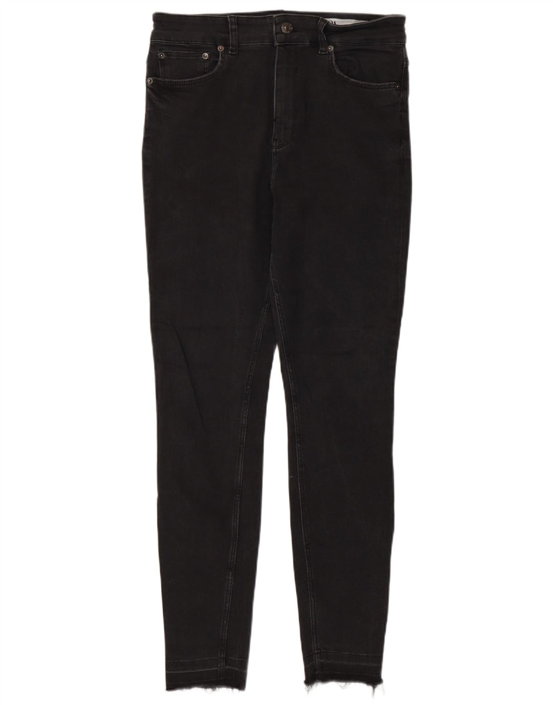 Zara Jeans Skinny Feminino EU 40 Médio W30 L27 Preto