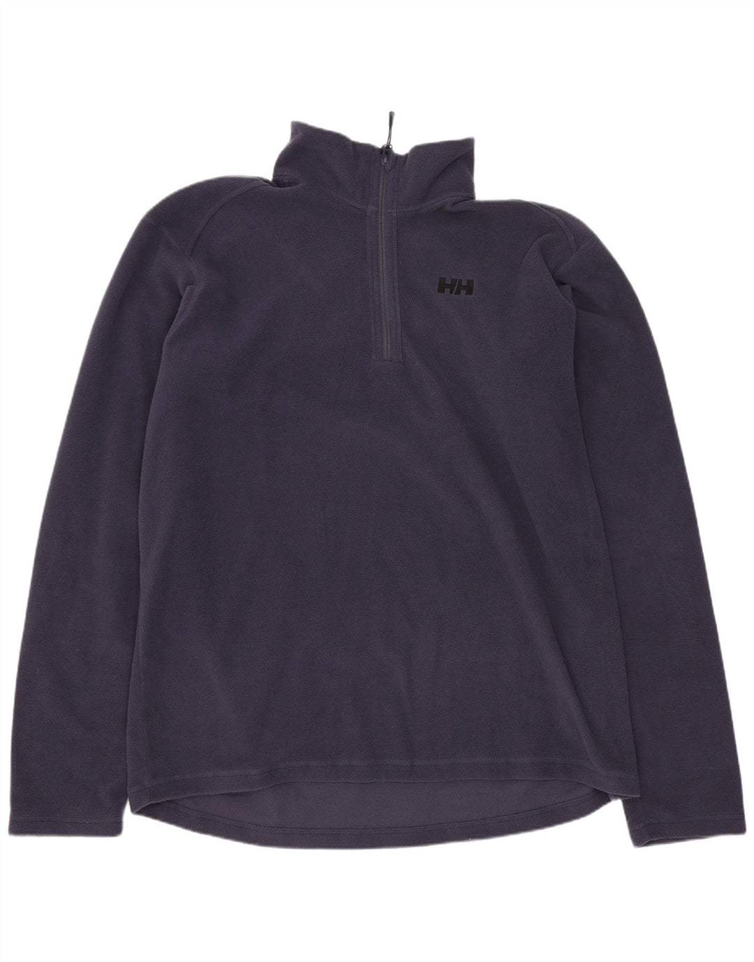 HELLY HANSEN Suéter masculino de lã com zíper e gola XL azul marinho poliéster