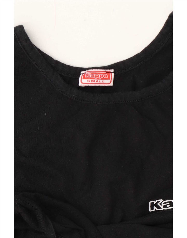 Colete feminino Kappa UK 10 pequeno preto