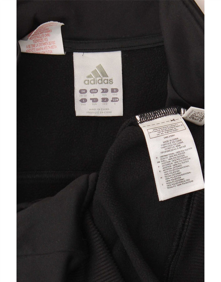 Jaqueta Adidas Meninos Treino Top 9-10 Anos Preto Poliéster
