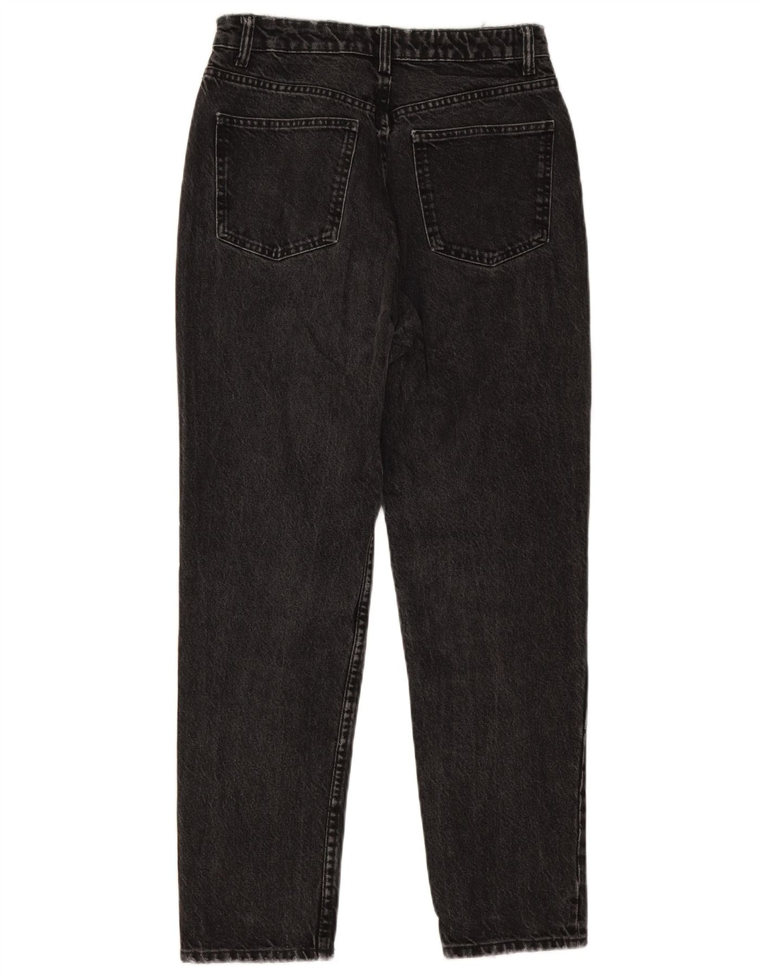 ZARA Calça jeans feminina desgastada EU 38 pequena W28 L27 cinza