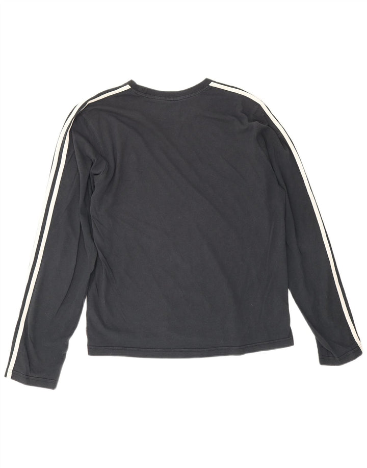 Adidas Mens Top Manga Longa Grande Preto