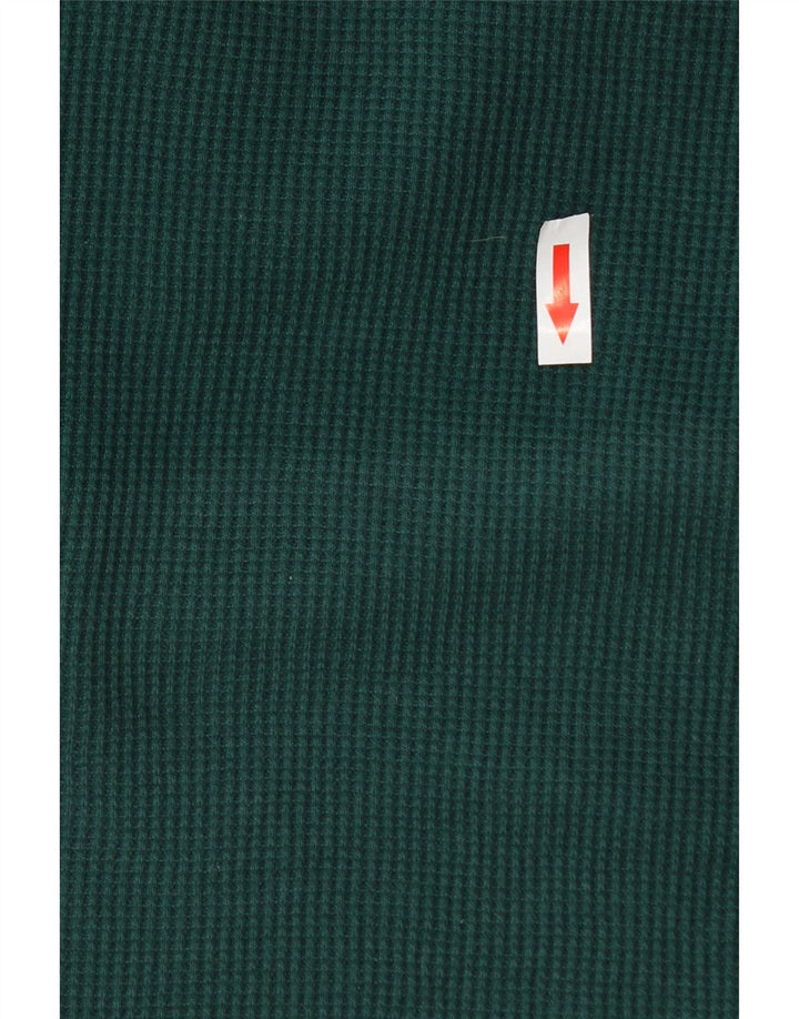Levi's Mens Standard Top Manga Longa Grande Algodão Verde