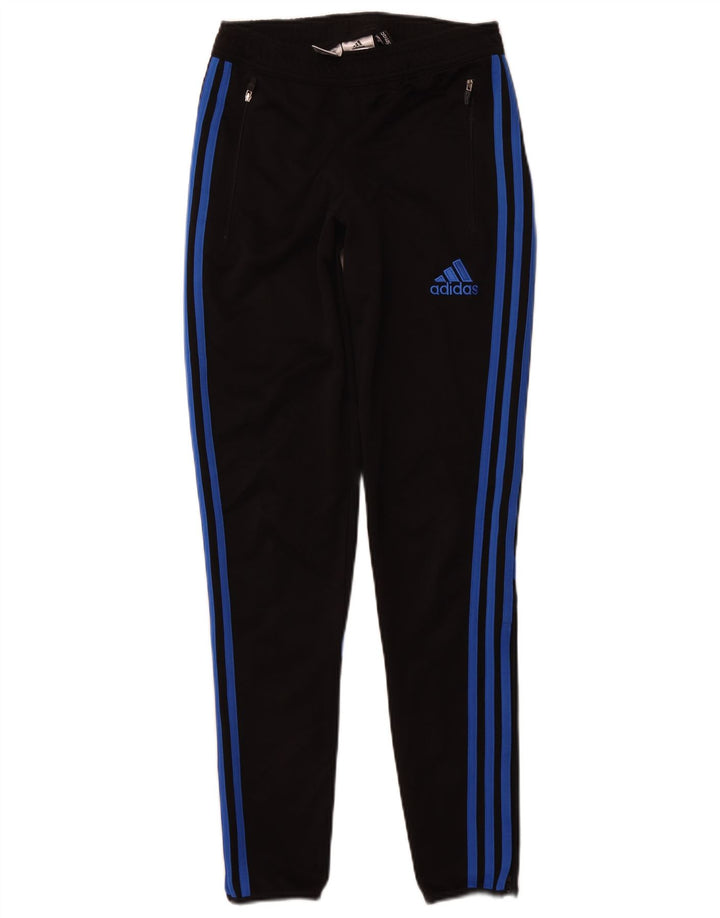 ADIDAS Womens Climacool Tracksuit Calças UK 6 XS Preto Colourblock