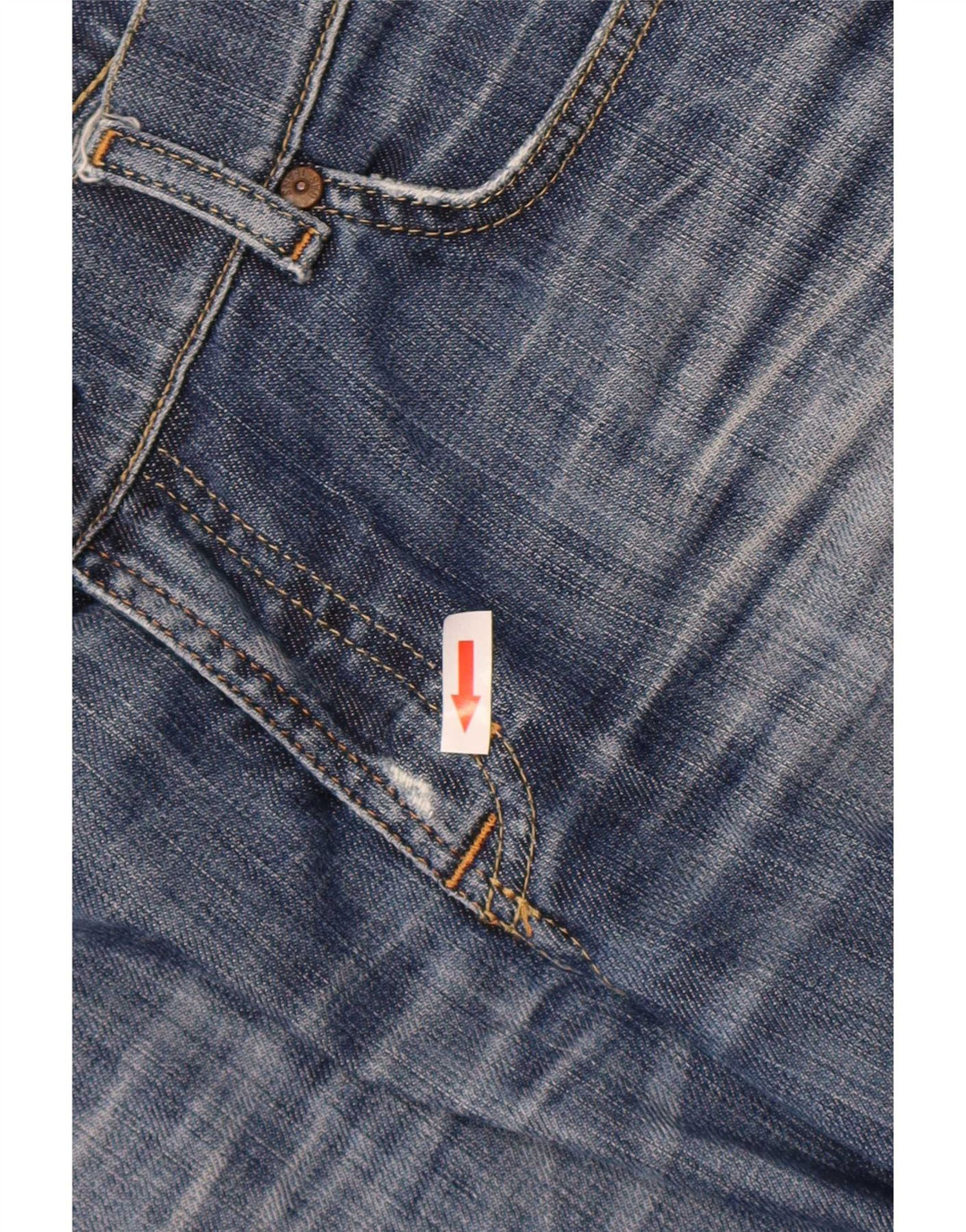Gas Womens Bootcut Jeans W30 L32 Azul Algodão