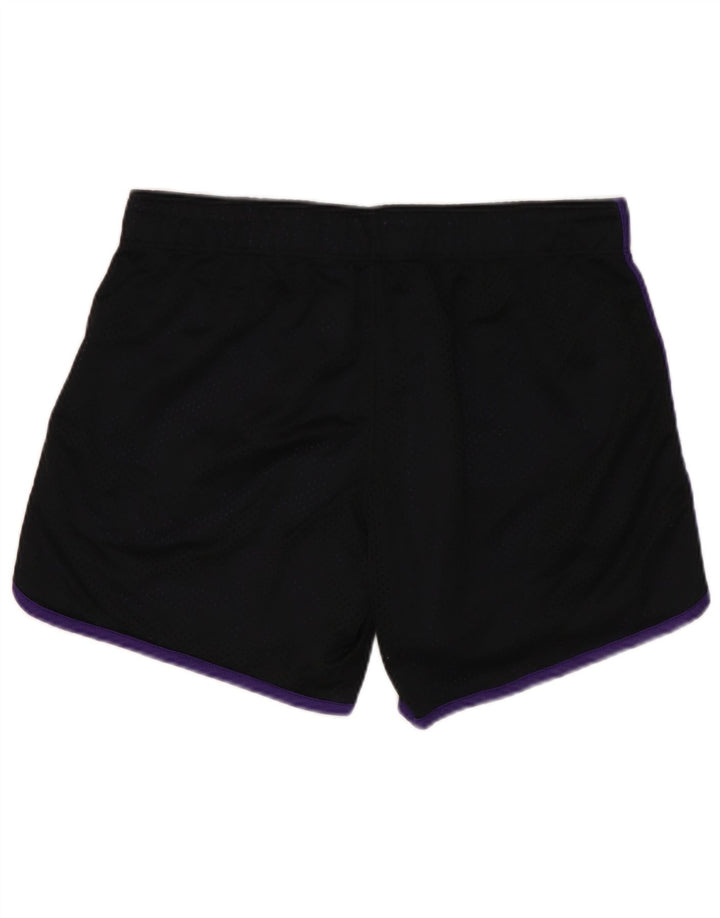 Shorts esportivos femininos NIKE Dri Fit UK 12 médio preto poliéster