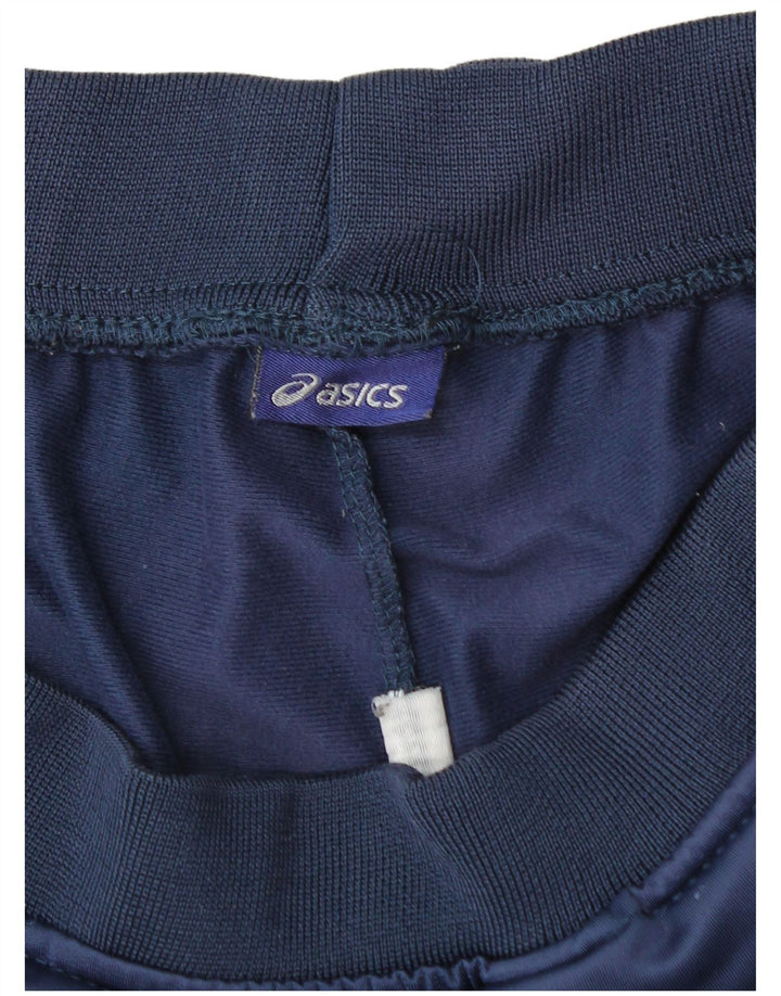 Calça de treino masculina Asics grande azul marinho