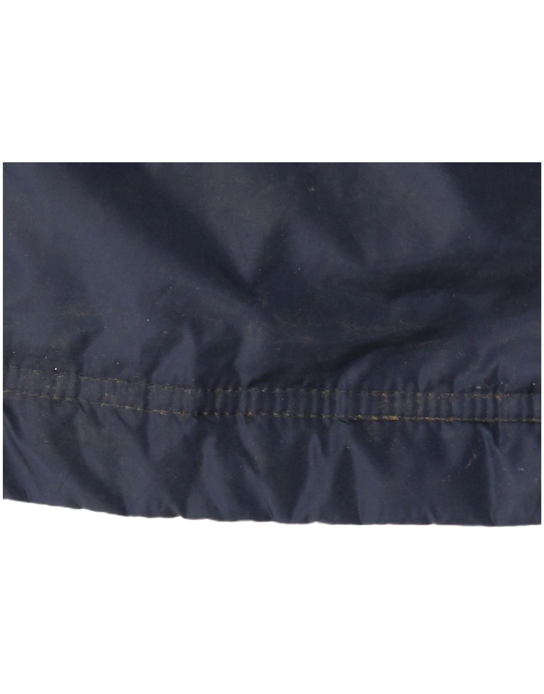 Jaqueta corta-vento masculina ADIDAS UK 36 pequena azul marinho colorblock