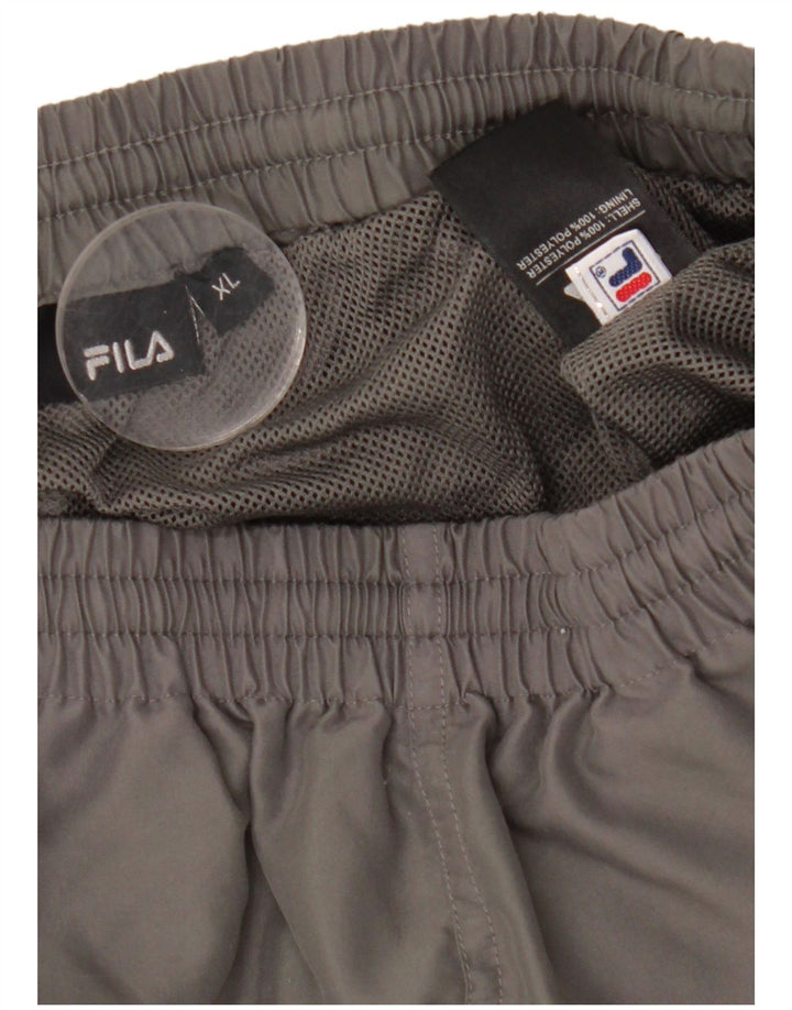Fila Mens Sport Shorts XL Cinza Poliéster