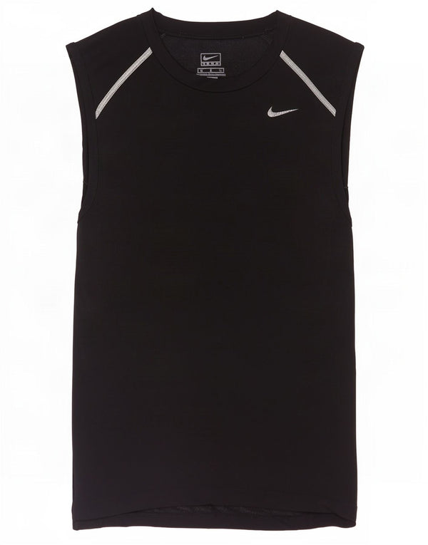 Top Nike Meninos Colete 13-14 Anos Preto