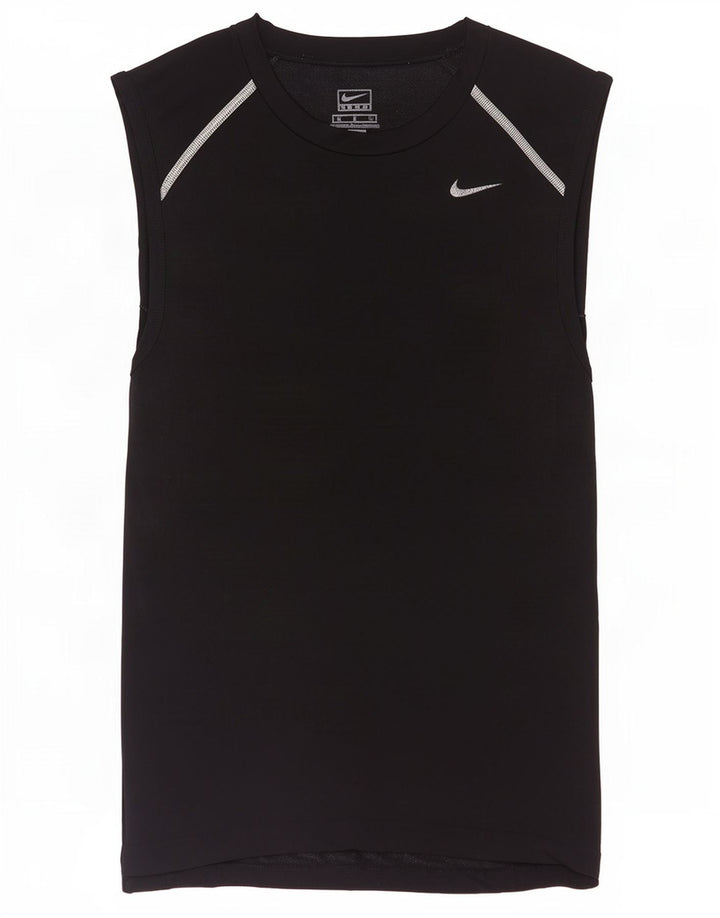Top Nike Meninos Colete 13-14 Anos Preto