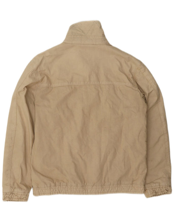 Jaqueta utilitária masculina Murphy & Nye Regular Fit Reino Unido 38 algodão bege médio