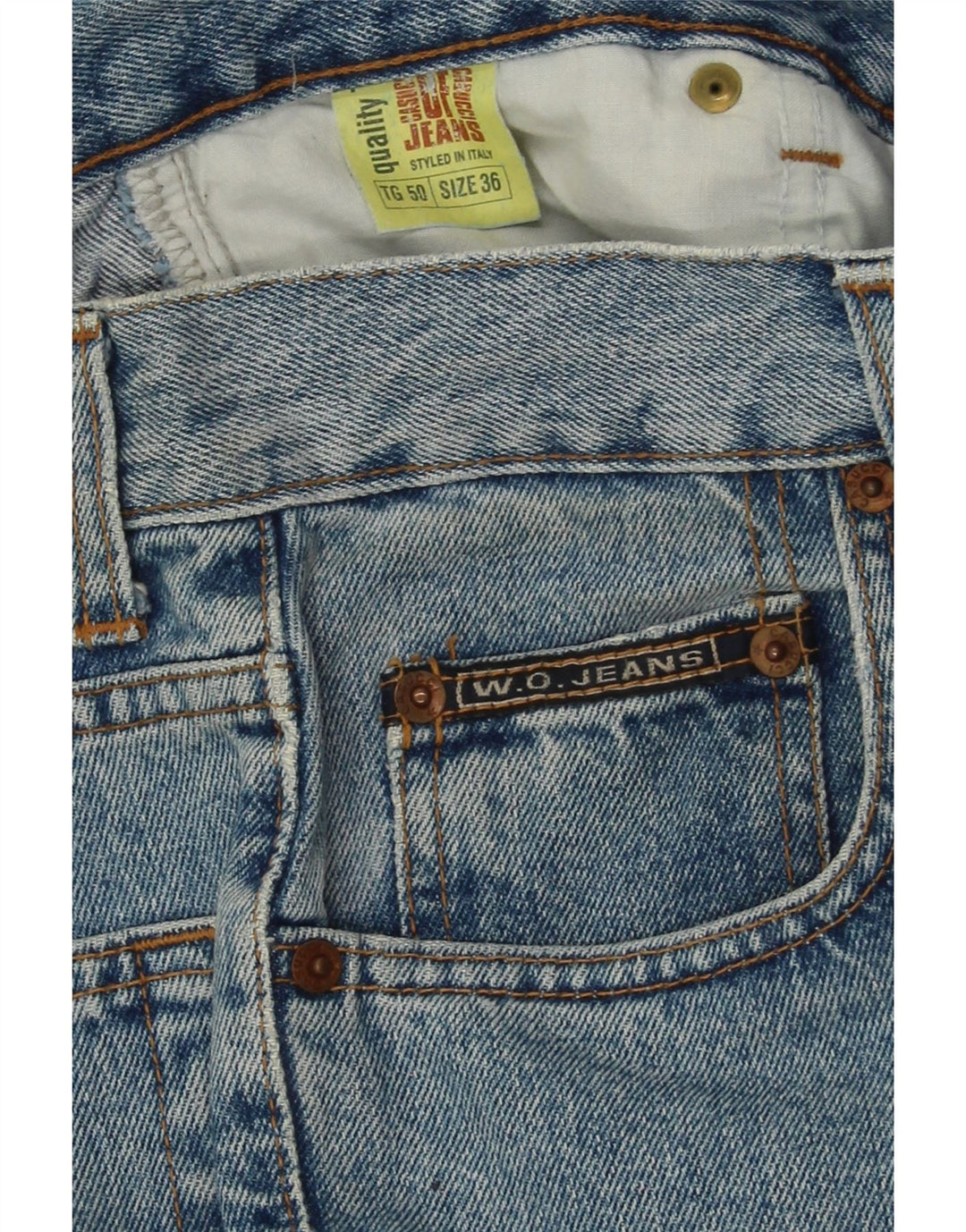 CASSUCI Mens Tapered Jeans W36 L29  Blue Cotton Vintage Cassuci and Second-Hand Cassuci from Messina Hembry 
